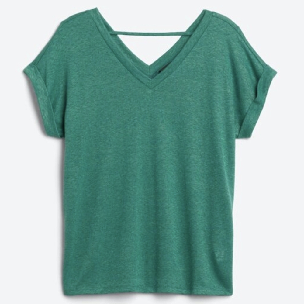 Bobeau Davie Strap Detail Knit Top- M